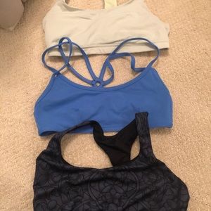 Lululemon Sport Bras! Like new!